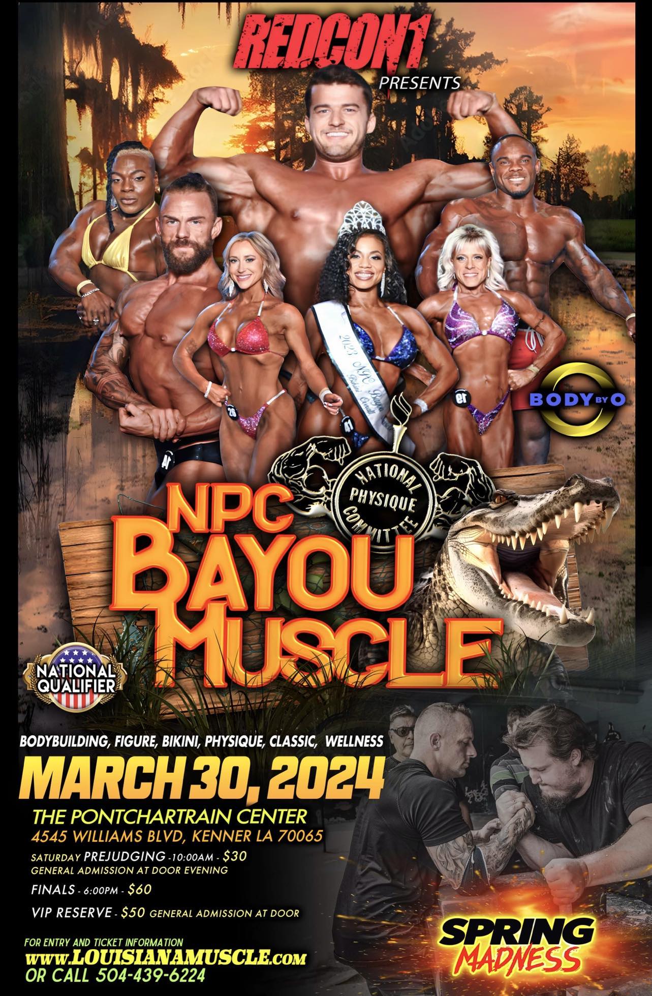 NPC Bayou Muscle Spring Madness
